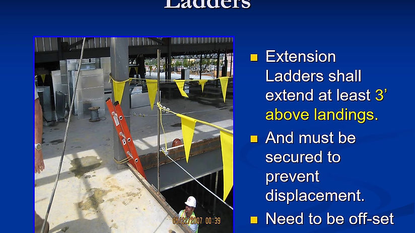 Belco ladder safety video